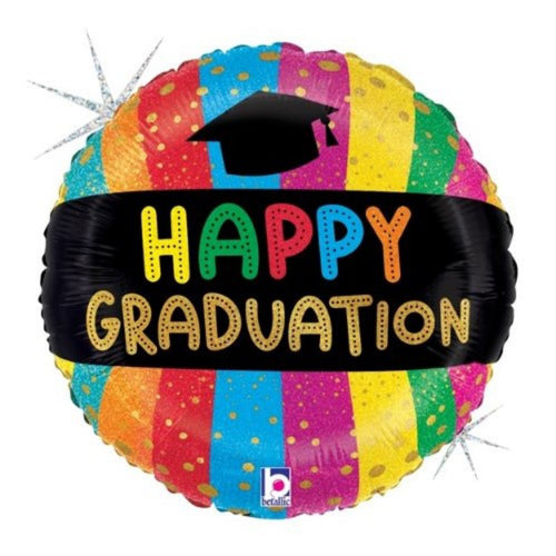 Colourful Graduation Balloon