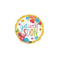 Get Well Floral Balloon