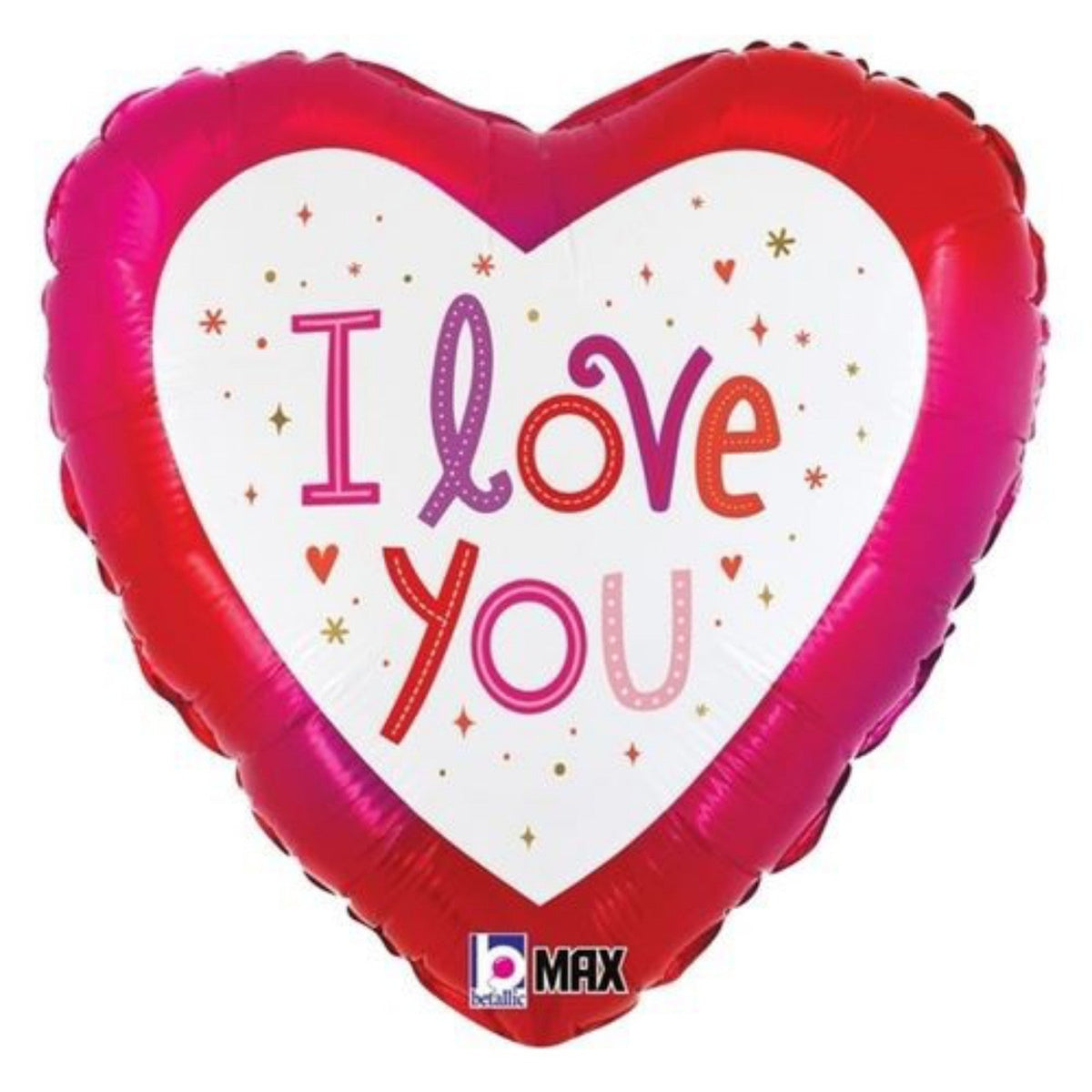 Love You Sparkles Balloon